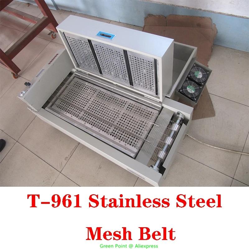 

2022 PUHUI Stainless Steel Mesh Belt T-961 Length 2m Width 230mm Infrared Reflow Oven Rework Station Accessories Soldering Tools