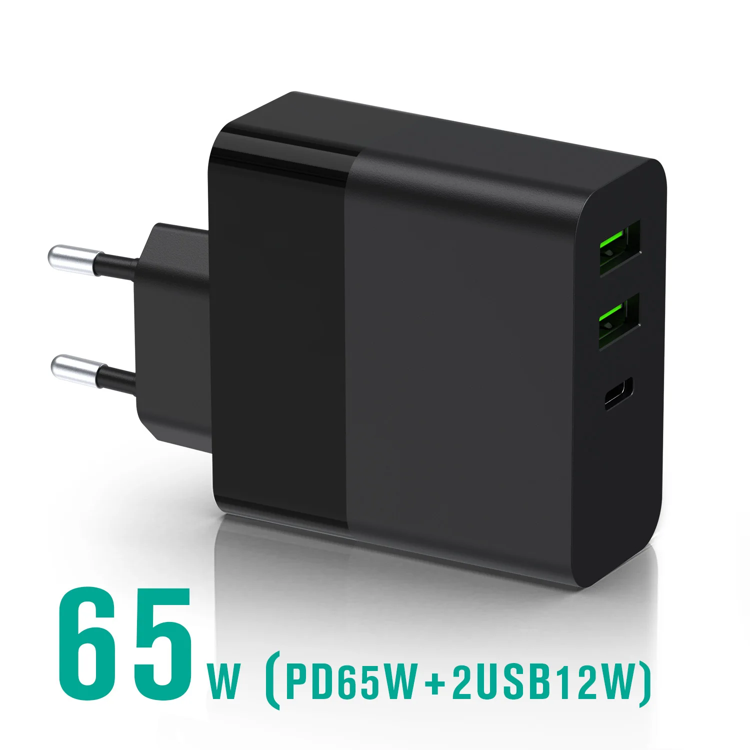 

Pd65w folding intelligent multi port USB charger for Apple computer power adapter