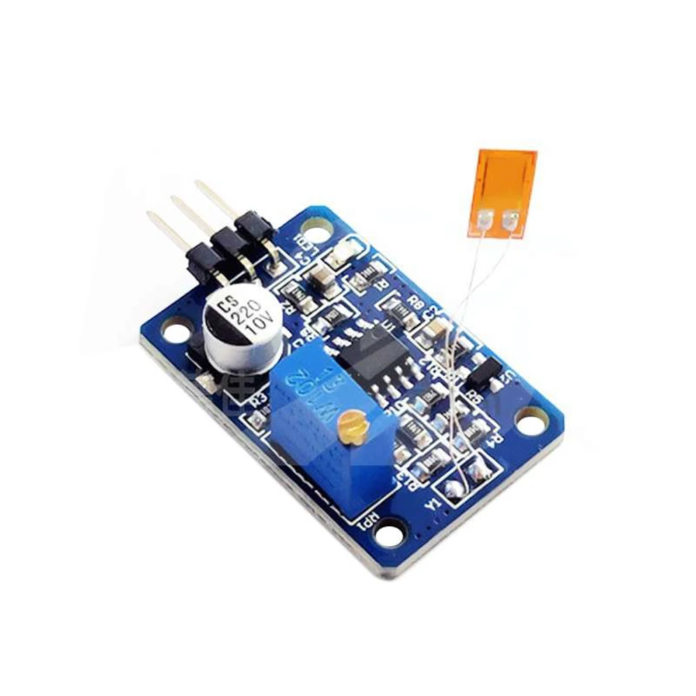 Modulo sensore di prova di flessione estensimetro 5 pezzi Y3 modulo di uscita tensione amplificatore di pesatura 5V