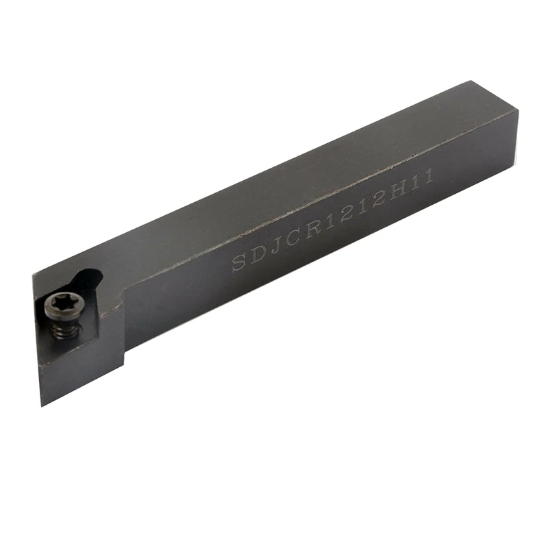 SDJCR 1212H11 12x100mm Suporte de ferramenta de torneamento de torno de corte externo para DCMT32.5