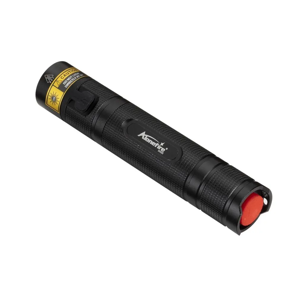 AloneFire-linterna UV SV005 de 365nm, Ultra violetas, ultravioleta, Invisible, USB, luz negra, Detector de manchas de orina de mascotas, escorpión