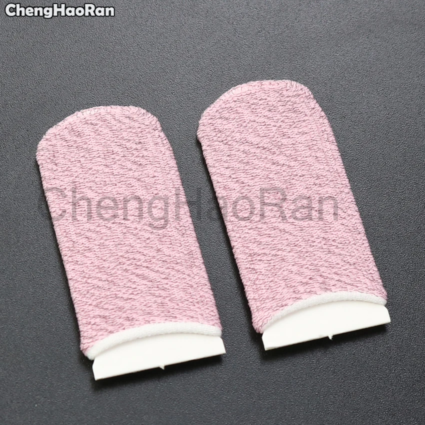 ChengHaoRan นิ้วมือ Breathable จอยควบคุมเกมสำหรับ Pubg เหงื่อป้องกัน-Scratch เกม Touch Screen Thumb ถุงมือ