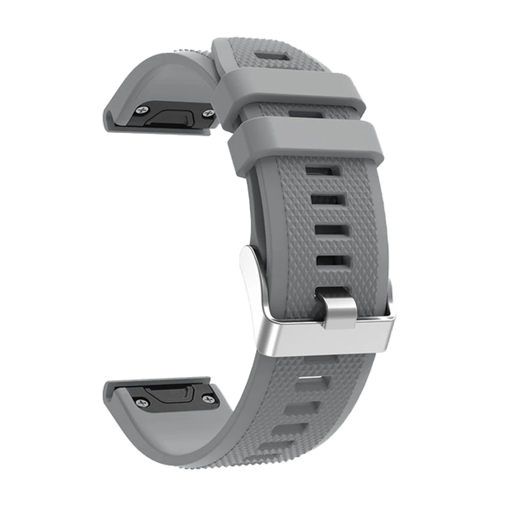 Pulseira de silicone pulseira de relógio para garmin fenix 5 5x 5S plus 6 6x 6s pro 3hr liberação rápida pulseira 20 22 26mm easyfit wris