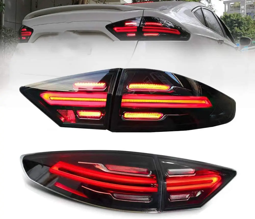 LED Tail Lights For Ford Fusion 2013-2016 Rear Lamps Start Up Animation Assembly