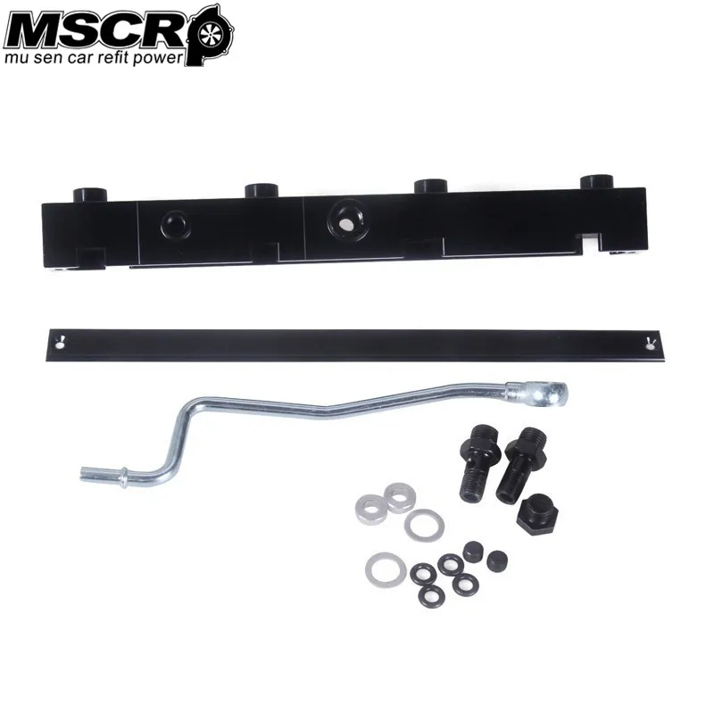 high Volume Fuel Rail Kit for Honda 02-06 for Acura for RSX for Civic K20 K20A2 K20Z1 K20A3 black Aluminum alloy