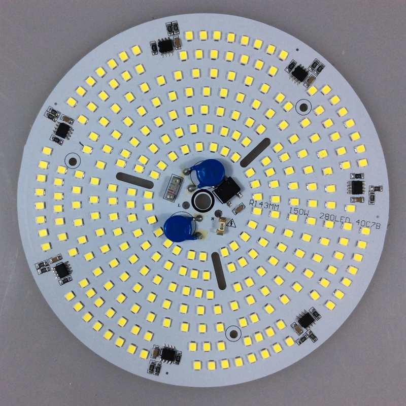 LED 220V 150W No Need Driver Light Engine Board Linear LED Lamps Cold White For LED Ceiling Mining Lamp Industrial Light For DIY