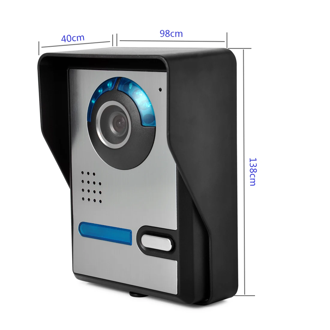 SYSD 1080P 7-Polegada WiFi Video Intercom TUYA Smart Home App Villa Apartamento Desbloqueio remoto sem fio One-on-One