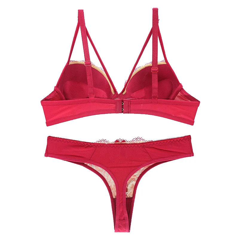 DaiNaFang Sexy BCDE Cup Bra Brief Sets Luxury Lace Push Up Underwear For Womens Fashion Intimates Girls Female Lingerie