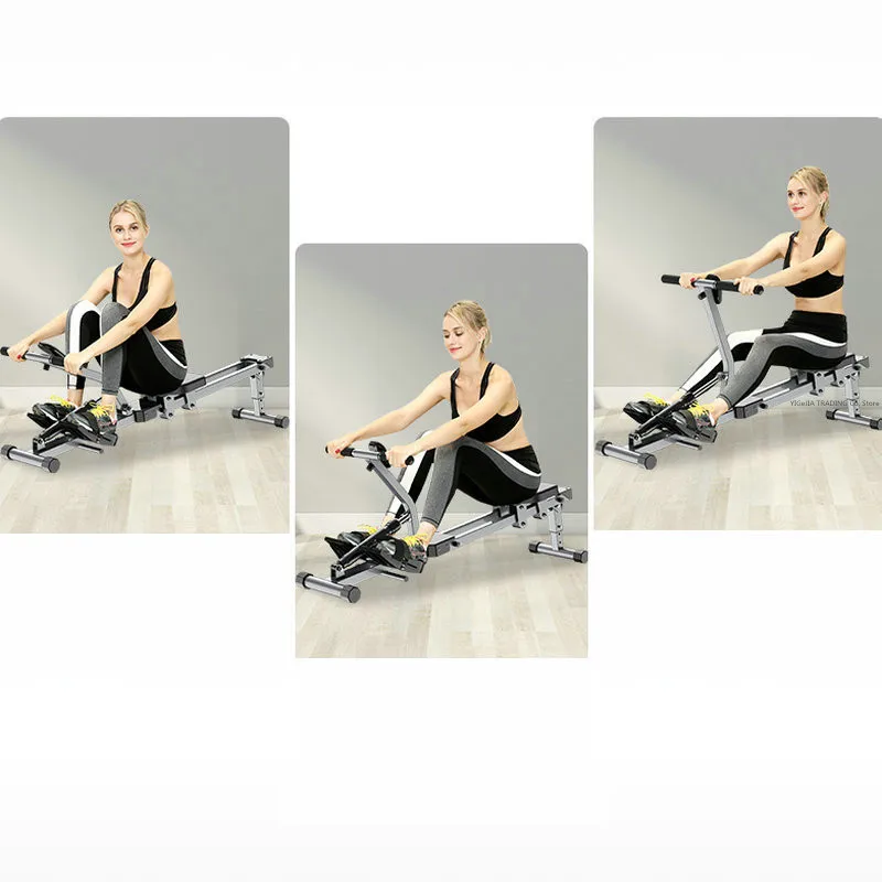 Hydraulic Rowing Machine Home Use Exercise Equipment, Home Workout Aerobic Training Abdomen Thin Arm Full-Motion Rowing