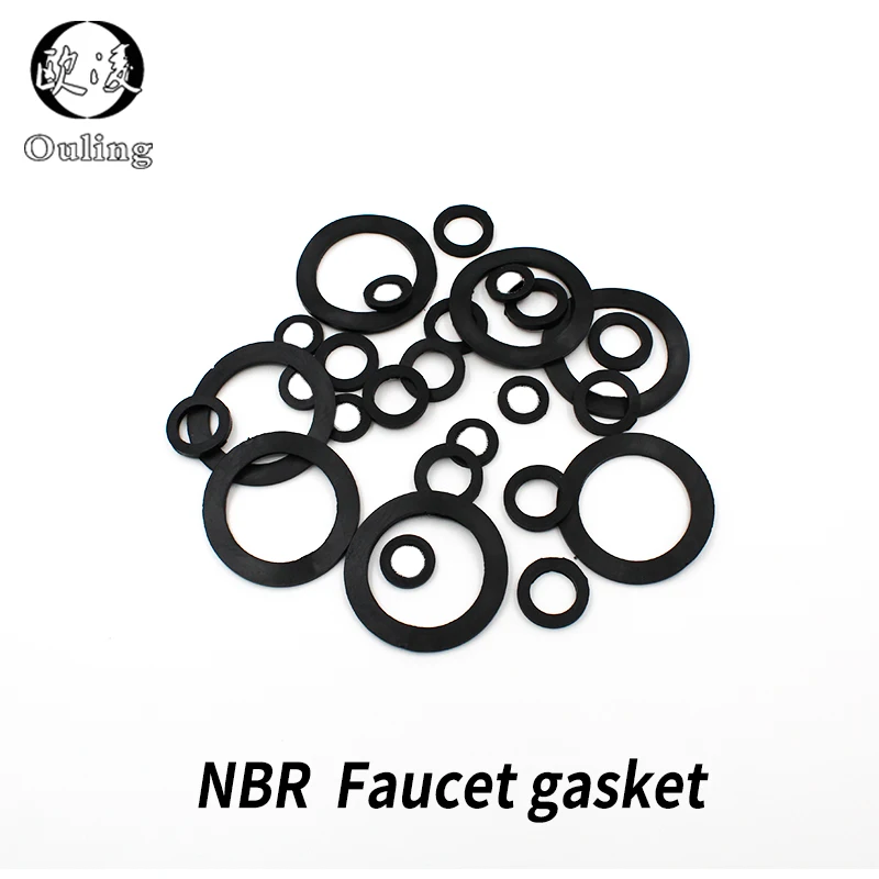 Black Gasket Nitrile Rubber NBR 1/4 