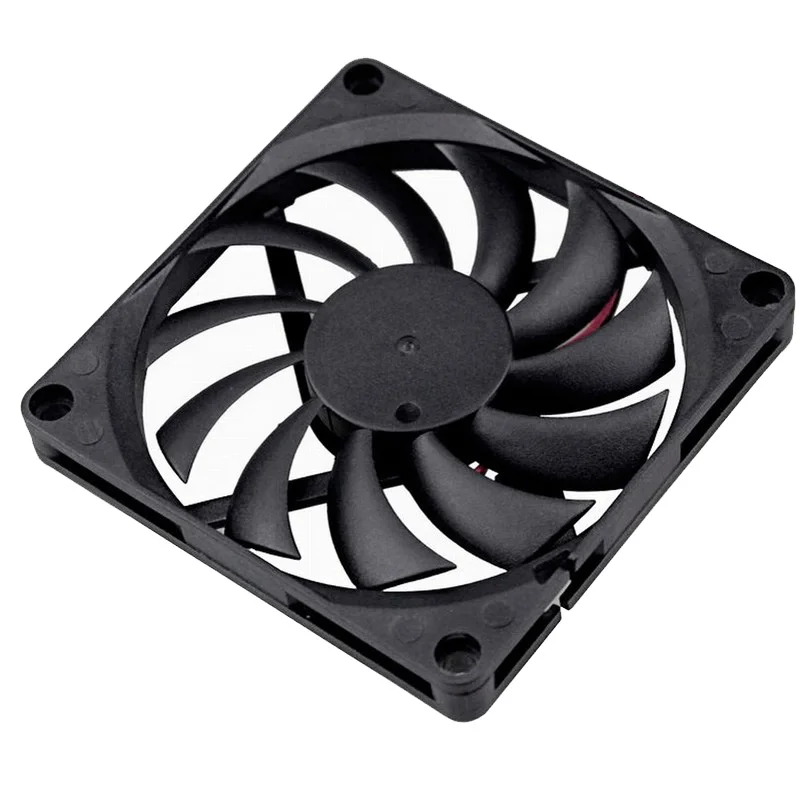 Imagem -04 - Gdstime 24v 80 mm 80 mm x mm x 10 80 mm Centímetros 8010 Caixa do Computador Ventilador de Refrigeração sem Escova da cc Axial Dissipador Cpu Cooler Fan 20 Peças Lote