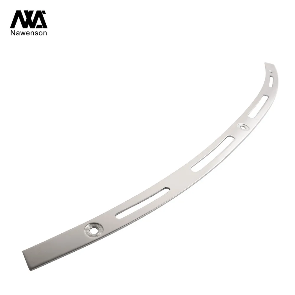 For 2014-2022 Electra Glide Windshield Trim Slotted Chrome Windscreen Trim Strip for Harley Street Glide/Tri Glide 2014-Later