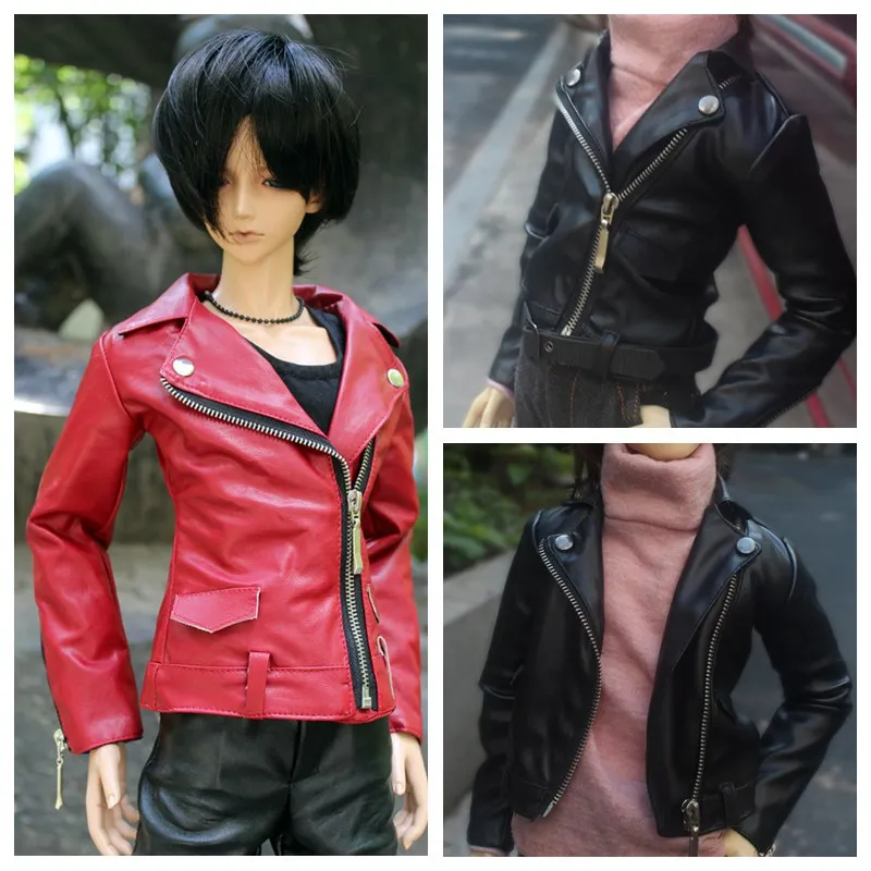 Vêtements de poupée BJD, veste en cuir, manteau pour accessoires BJD/SD, oncle ID72, chaussures, perruque et autres, échelle 1/4 1/3, non inclus, A0848