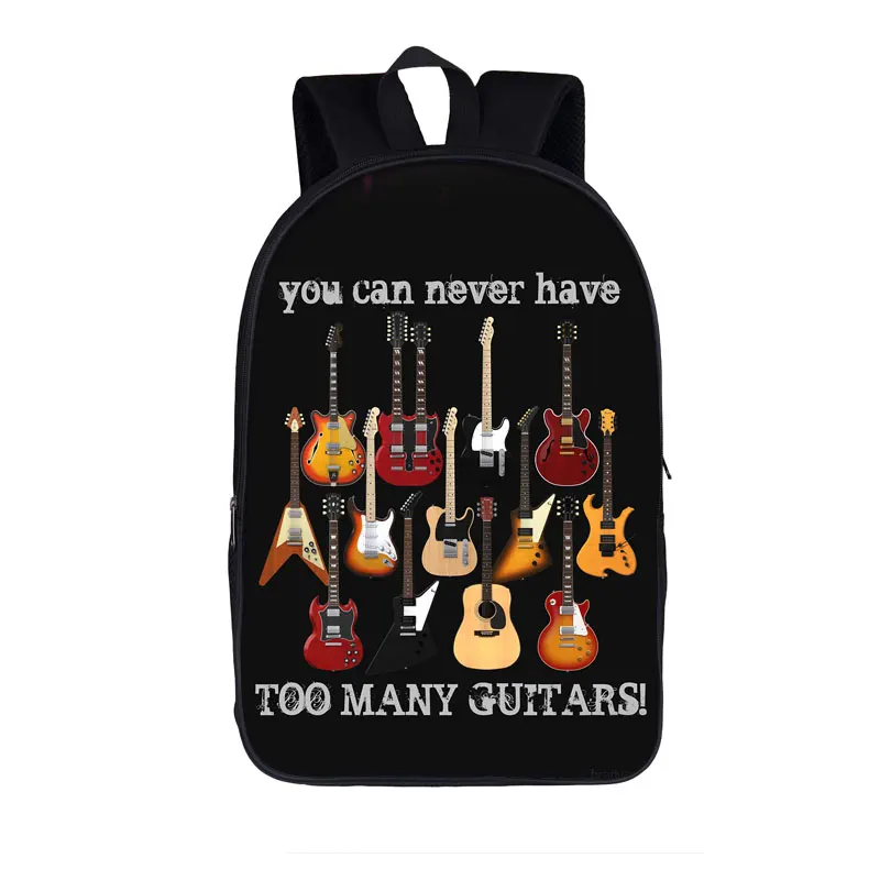 Musik Note Rucksack Daypack Gitarre/Klavier Daypack Frauen Männer Rucksack Kinder Schule Taschen für Teenager Jungen Mädchen Buch Tasche geschenk