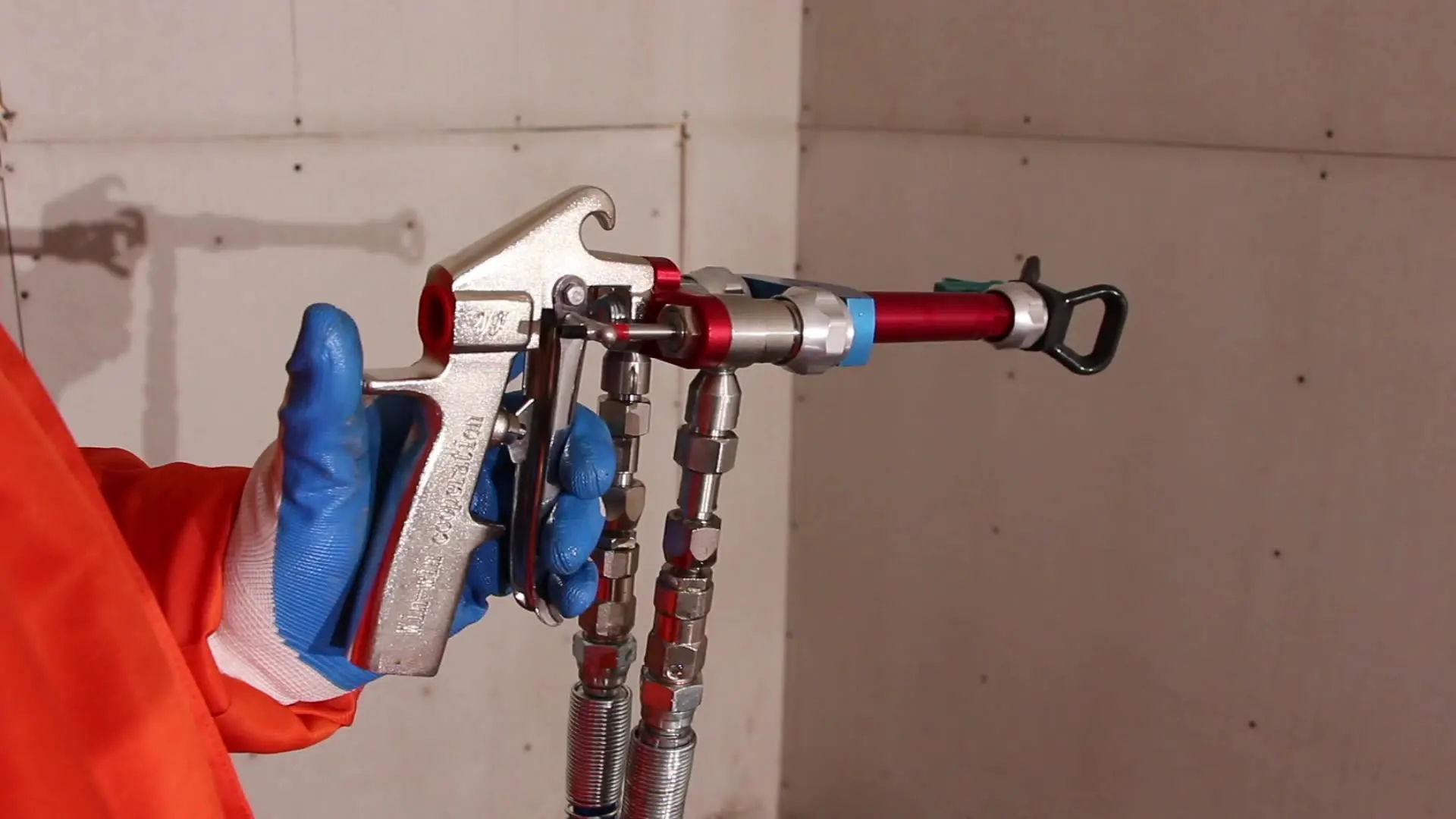 Portable Double nozzle spray gun