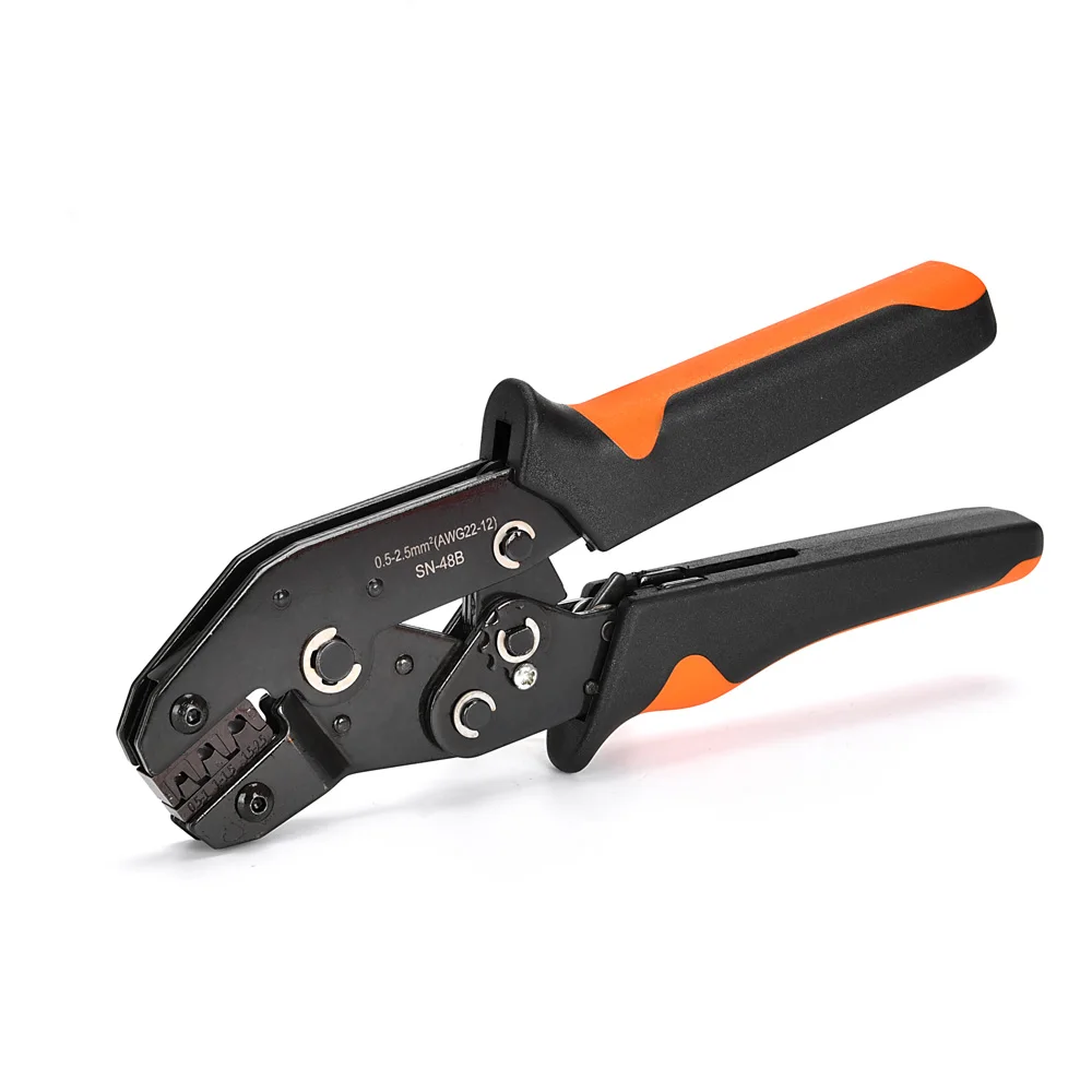 Imagem -05 - Universal u Shaped Terminal Insere Conector Primavera Plug Wire Crimping Ferramenta Mão Conexão Rápida Dentes Pequenos Sn48b