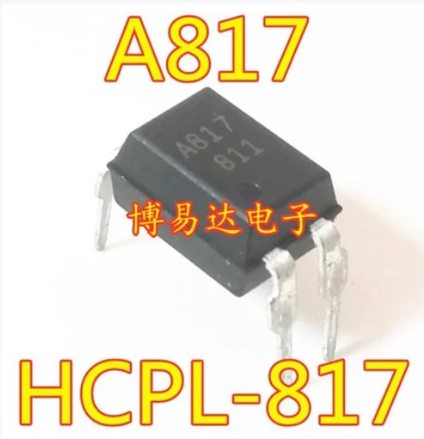 Free Shipping 100pcs A817V HCPL-817-00BE DIP-4  A817 HCPL-817