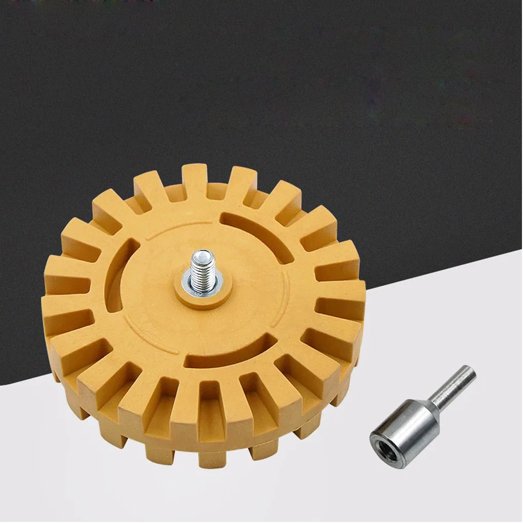 4-inch Decal Eraser Tape Glue Removal Wheel Pinstripe Removing Disc Car Tire Polishing Tool