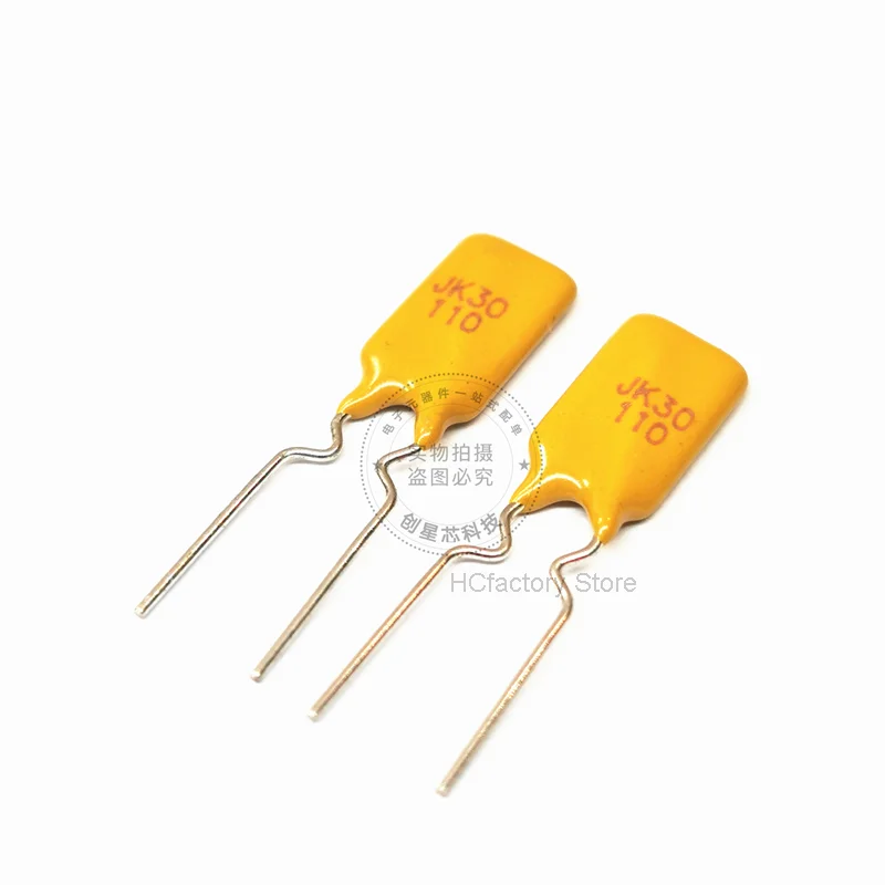 Ban Đầu Tự Chữa Lành Cầu Chì Nhúng PPTC, 30V, 1.1a, 1100ma, Jk30-110 Sản Phẩm Chính Gốc, 50uds. Bán Buôn