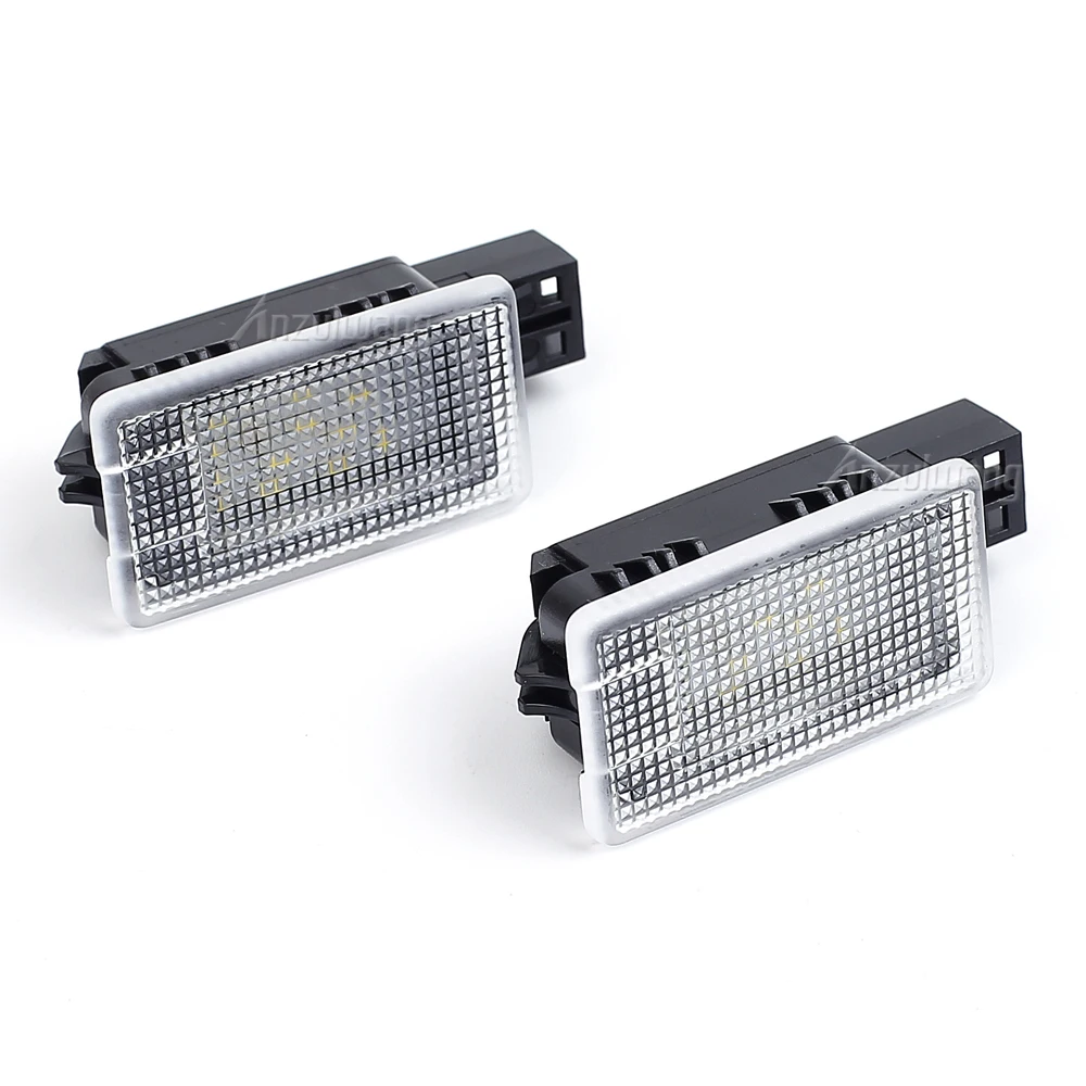 2Pcs For Volvo V40 V40CC V60 S60 S80 XC40 XC60 XC90 LED Courtesy Luggage Trunk Boot Light Footwell Welcome Door Lamp