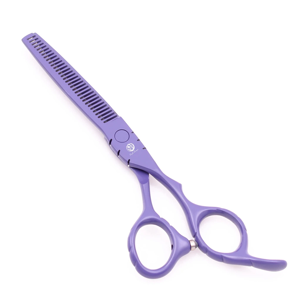 Professionelle Haarschere 5,5" 6" Purple Dragon Edelstahlschere für Friseursalon Effilierschere Haarschere Z1010 – Detail 8