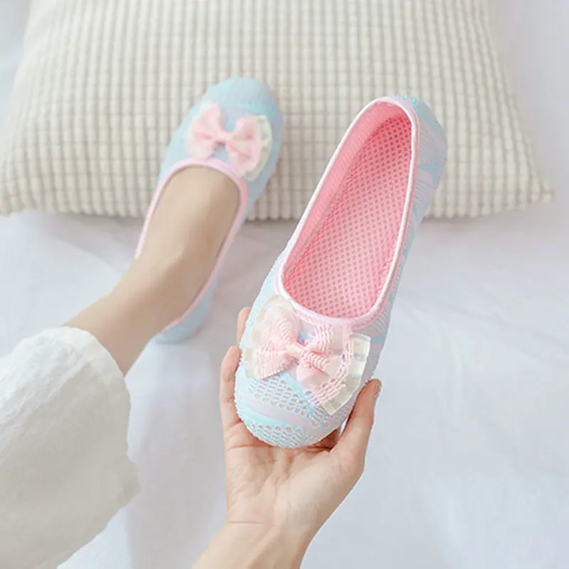 Cartoon  Slippers High Quality Girl Indoor Shoes  Non-slip Floor Slippers Rubber Sole Cute Summer Spring Home