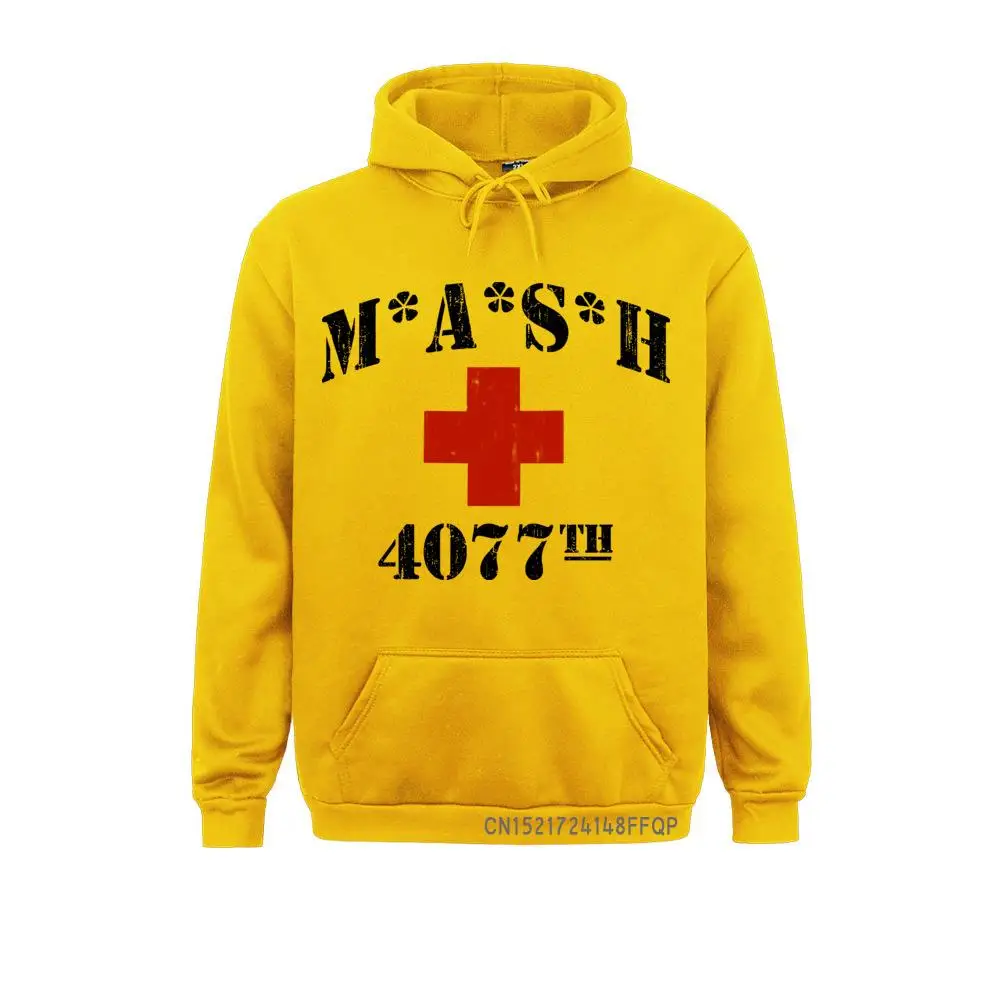 Slim Fit Male Clothes Hoodies Sweatshirts Men's MASH 4077th MASH Vintage Pullover Customize