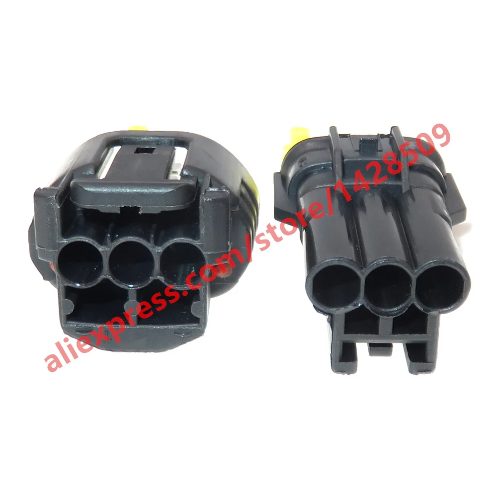 1 Set 3 Pin 2.2 Series 6188-0282 6189-0443 Car Electric Generator Regulator Waterproof Wiring Connector 90980-11348 90980-11349