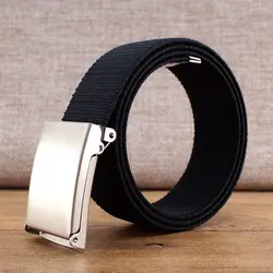 New Canvas Belts for Men and Women Ladies Woven Belts Canvas Belts for Women Luxury Designer Brand Unisex Nylon Waistband 3.8cm