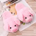 zapatilla de cerdo rosa