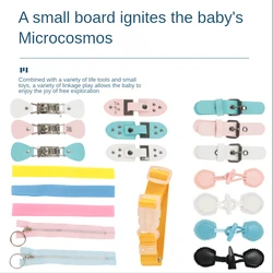 Busy Board DIY Accessories Components Zipper Release Buckle Basic Life Skills Learning Montessori Early Education Toys