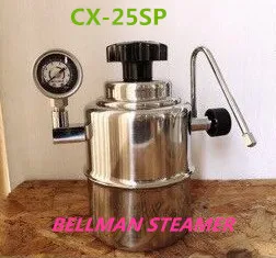 Bellman Cappuccino CX-25P  Stove-top model dual valve system stainless steel with pressure gauge CX-25SP Milk Steamer