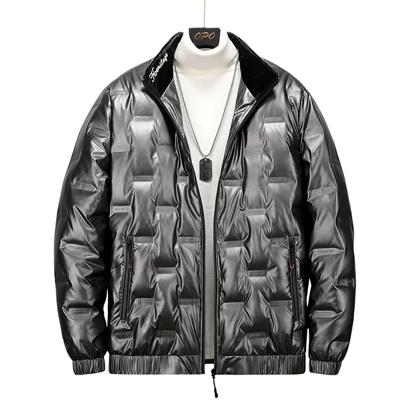 Roupa plus size masculina de inverno, jaqueta grossa longa para homens, moda hip hop, streetwear, motocicleta de grandes dimensões, casaco acos