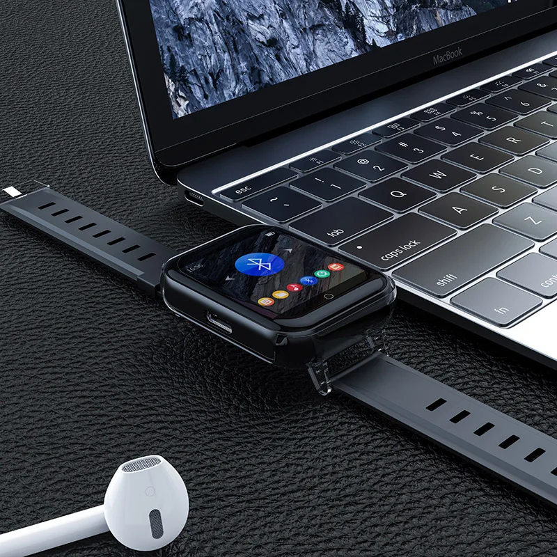 Reloj con Bluetooth, reproductor MP3, altavoz incorporado, podómetro, despertador, música, ebook, grabación, radio, vídeo, calendario, cronómetro