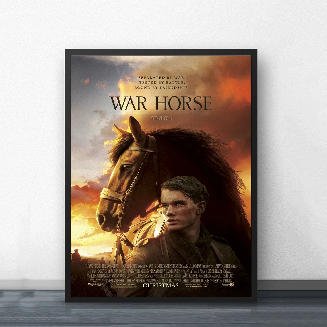 

War Horse - 2011 Movie Poster Home Decor Classic Movie Cover Art Photo Canvas Poster Print Wall Painting