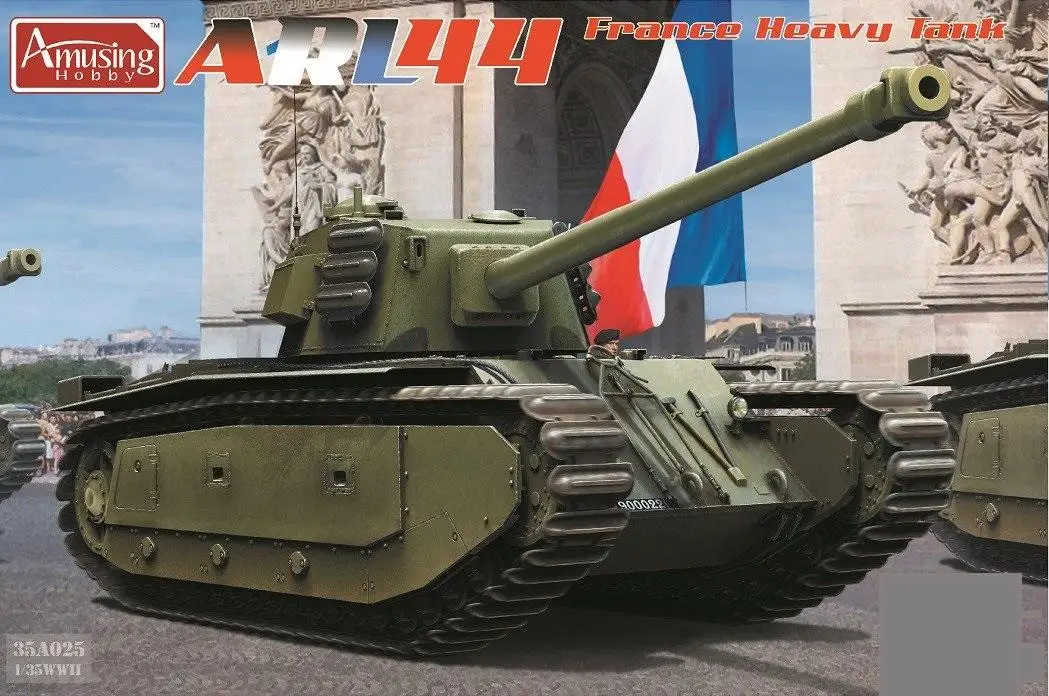 

Amusing Hobby AH35A025 1/35 ARL44 1/35 Французский тяжелый танк