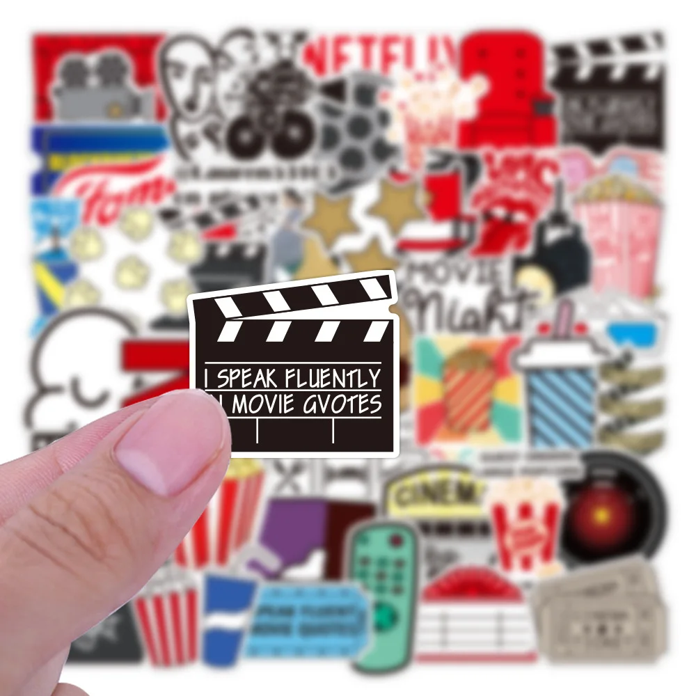 10/30/50pcs Movie Party Cartoon Stickers Aesthetic DIY Phone Case Laptop Scrapbooking Water Bottle Graffiti Kids Sticker Decal