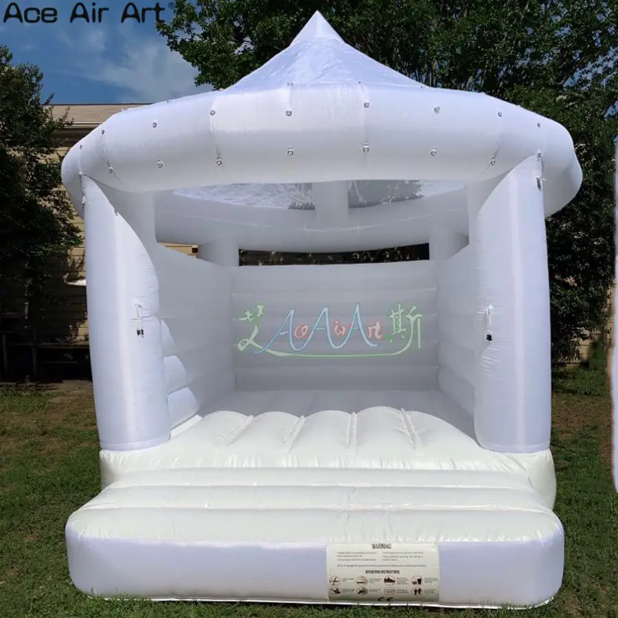 Puente inflable personalizado de material Oxford de PVC de alta calidad para fiestas y bodas