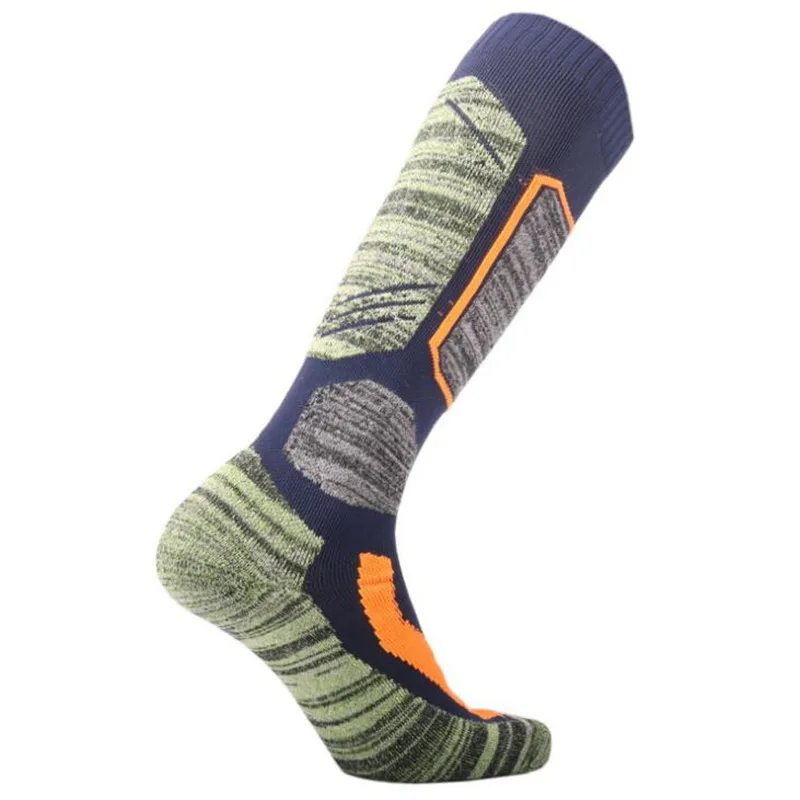 Calcetines térmicos de esquí para adultos, calcetines cálidos de algodón para hombres y mujeres, calcetines deportivos para ciclismo al aire libre, snowboard, calcetines térmicos de invierno