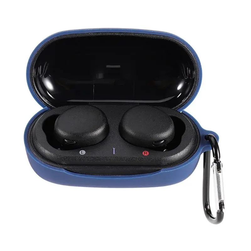 Anti-scratch Full Protective Cover Silicone Case for Sony WF-XB700 Earbuds Wireless Bluetooth-compatible Earphones Charging Box