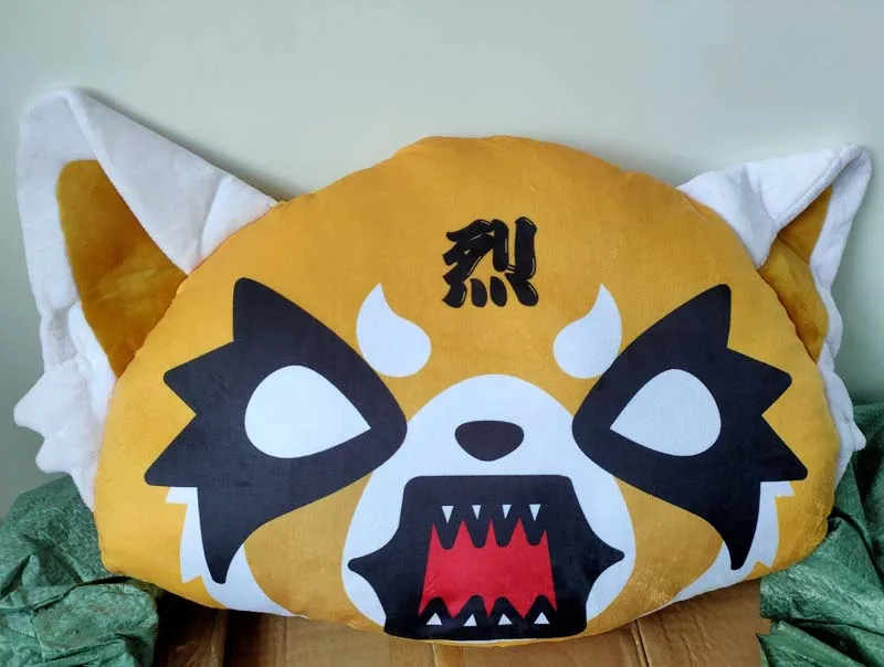 Japan Aggretsuko Aggressive Retsuko Plush Toy Stuffed Doll Pillow Children Kids Gift