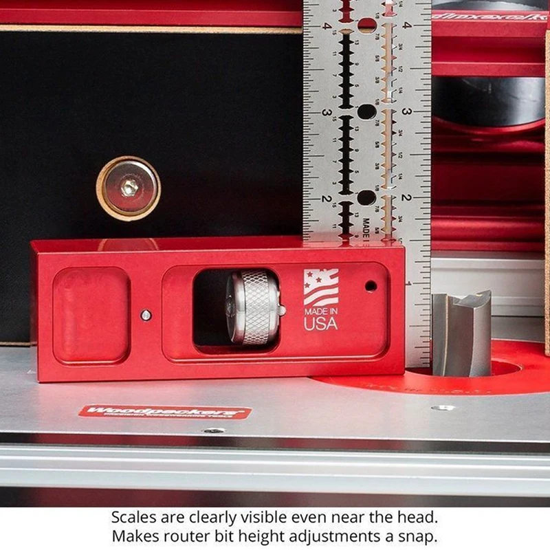 Imagem -06 - Régua Ferramenta Escalável para Woodpecker T-tipo Régua Buraco Inoxidável Scribing Marcação Line Gauge Carpenter Measuring Tool