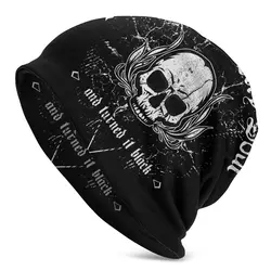 Heavy Metal Quote Men Women Beanies Outdoor Ski Cap Double Layer Fabric Bonnet Hat