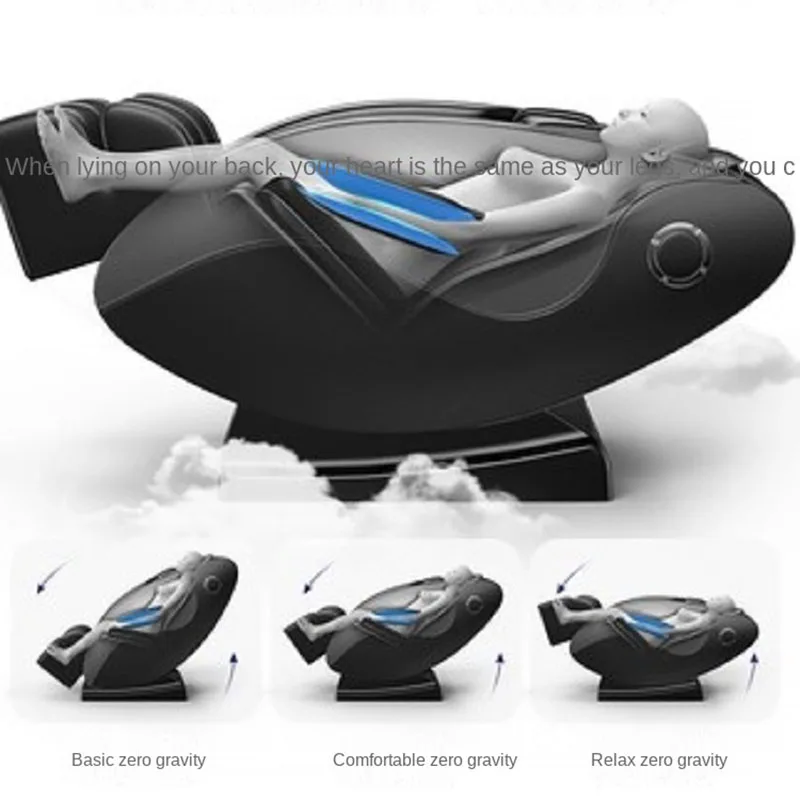 Small Intelligent Electric Massage Chair Full-automatic Household Space Capsule Whole Body Kneading Multifunctional Massager