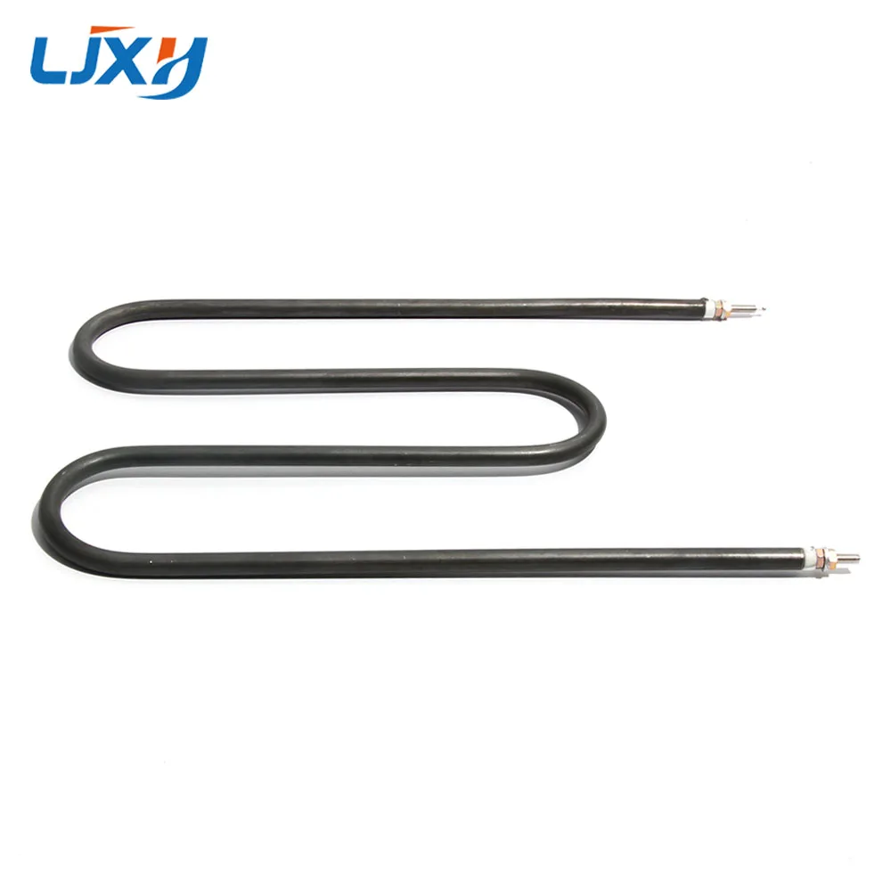 LJXH Green Dry Heating Element 230V 1200W Double U/W/M Shape Tubular Pipe 304 Stainless Steel Water Electric Heater