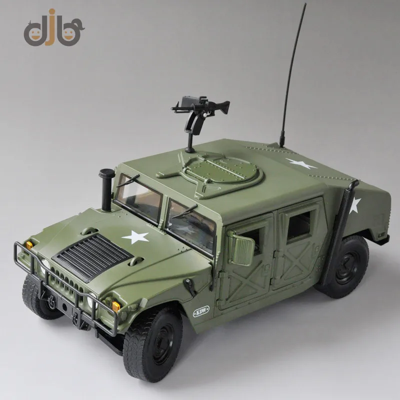 1:18 Diecast Military Collection Model Toy H1 SUV Tactical HUMVEE Battlefield Vehicle