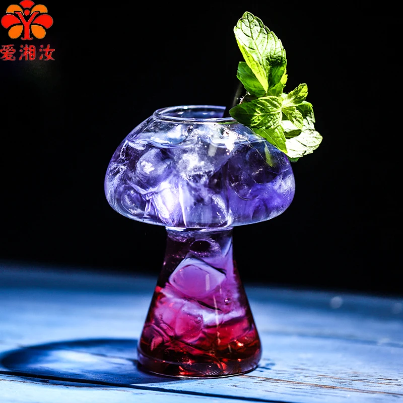 

Aixiangru Cocktail Cup Creative Molecule Gourmet Bar Special Wine Glass Personality Glass