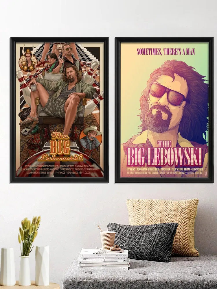 

Big Lebowski Movie Poster, Silk Wall Stiker, Gift Room, Home Prints Decor