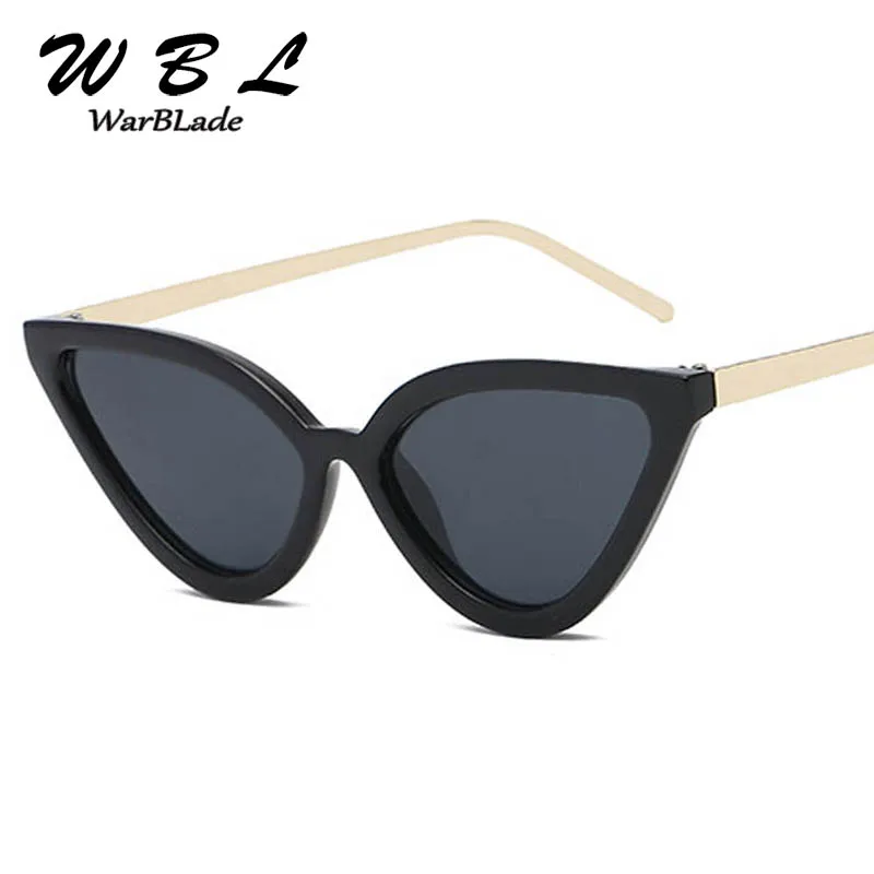 

WarBLade New Vintage Cat Eye Women Sunglasses Brand Designer 2019 New Retro Fashion Female Mirror Sun Glasses For Ladies UV400