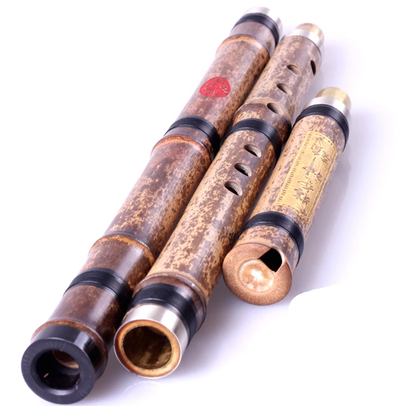 

Chinese Vertical Flute XIAO not DIZI Bamboo Flauta Profissional Musical Instrumen flauta de bambu 3 section ture horn xiao tail